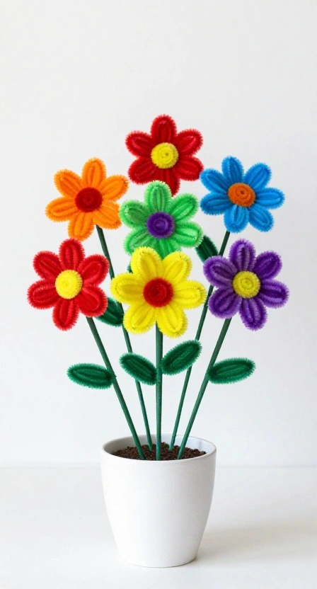 Rainbow Flower Arrangement