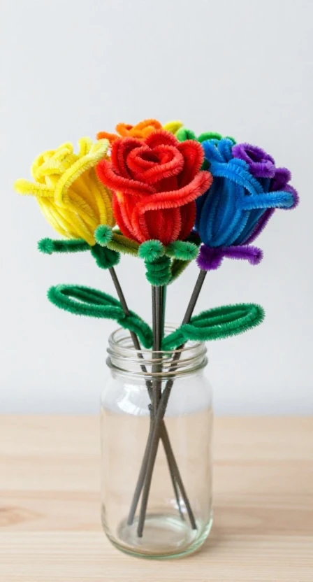 The Rainbow Rose