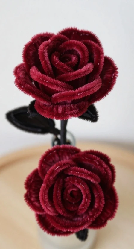 The Velvet-Look Rose